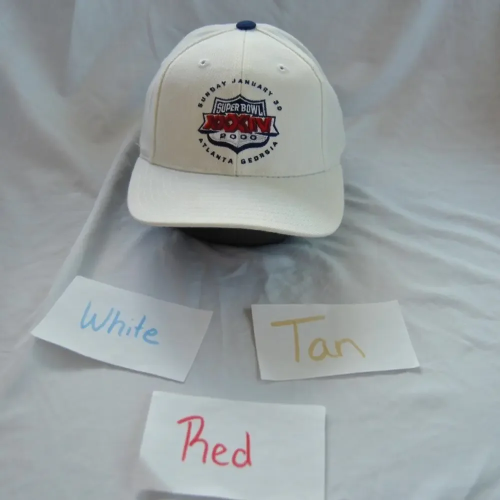 Superbowl XXXIV Atlanta, GA Adjustable Velcro Strap Hat